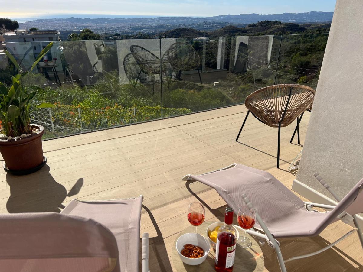 Casa Carolina - This One In Higueron With Jacuzzi, Pool And Best Views Mijas Exterior photo