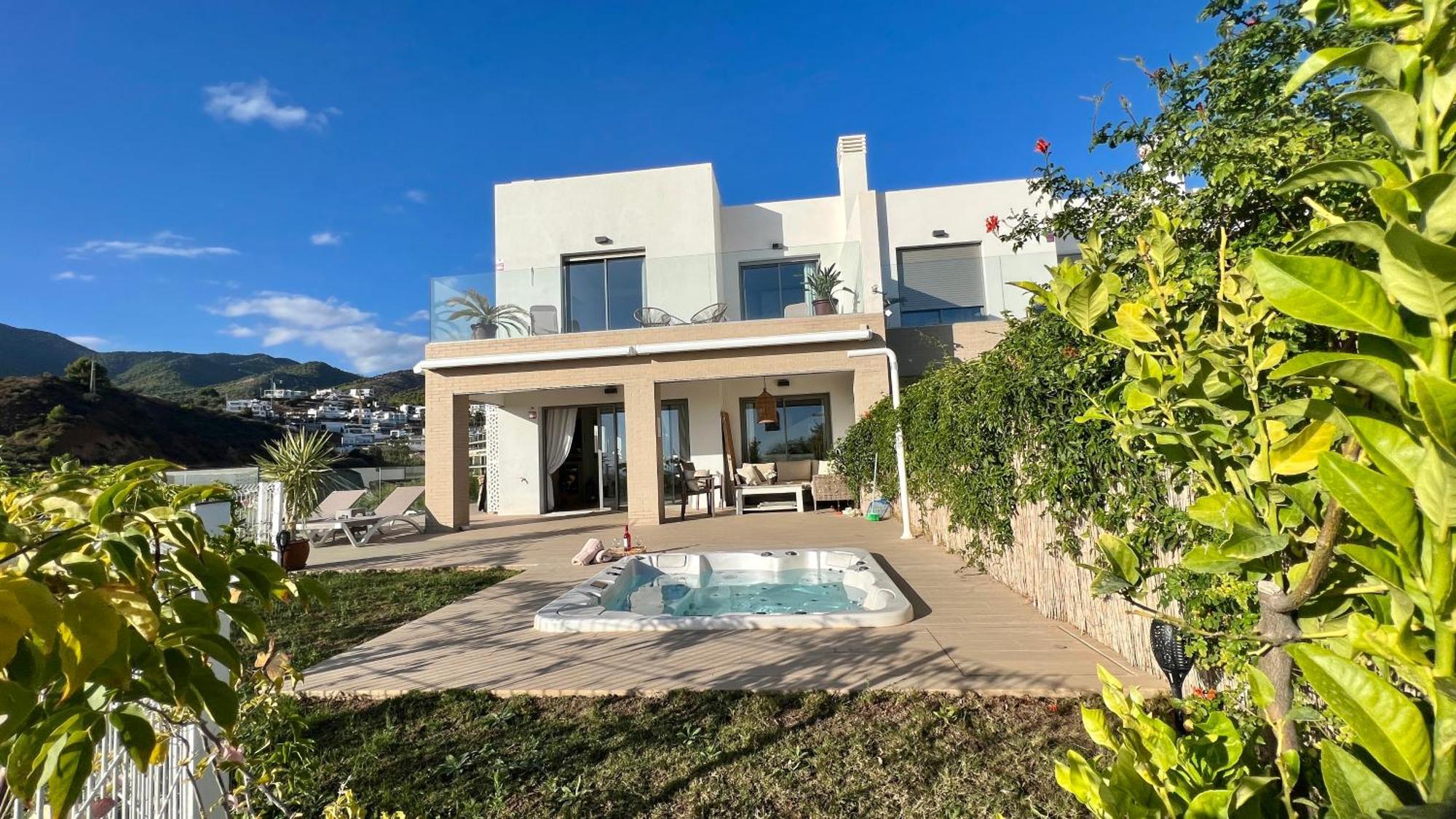 Casa Carolina - This One In Higueron With Jacuzzi, Pool And Best Views Mijas Exterior photo